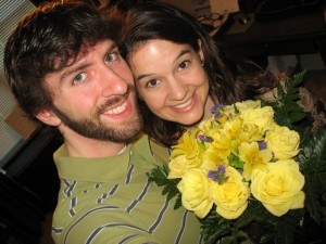 Josh and AMy - flowers